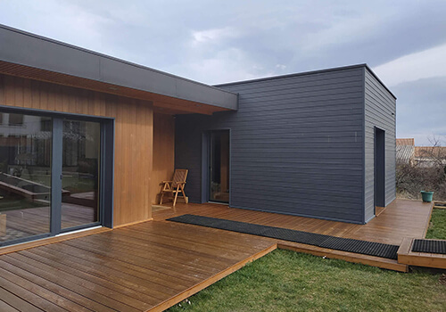 Exemple d'utilisation de nos lames terrasse