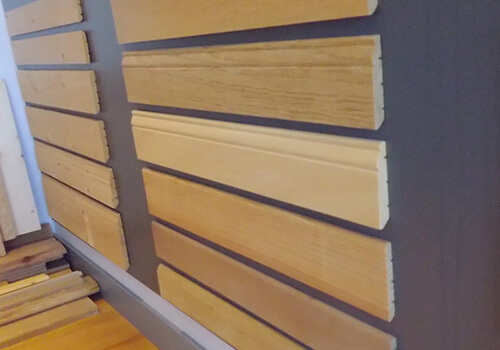 Les plinthes disponibles chez Moulures Vasson