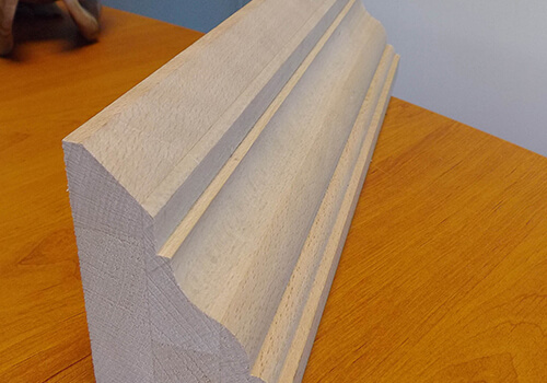 La moulure en bois