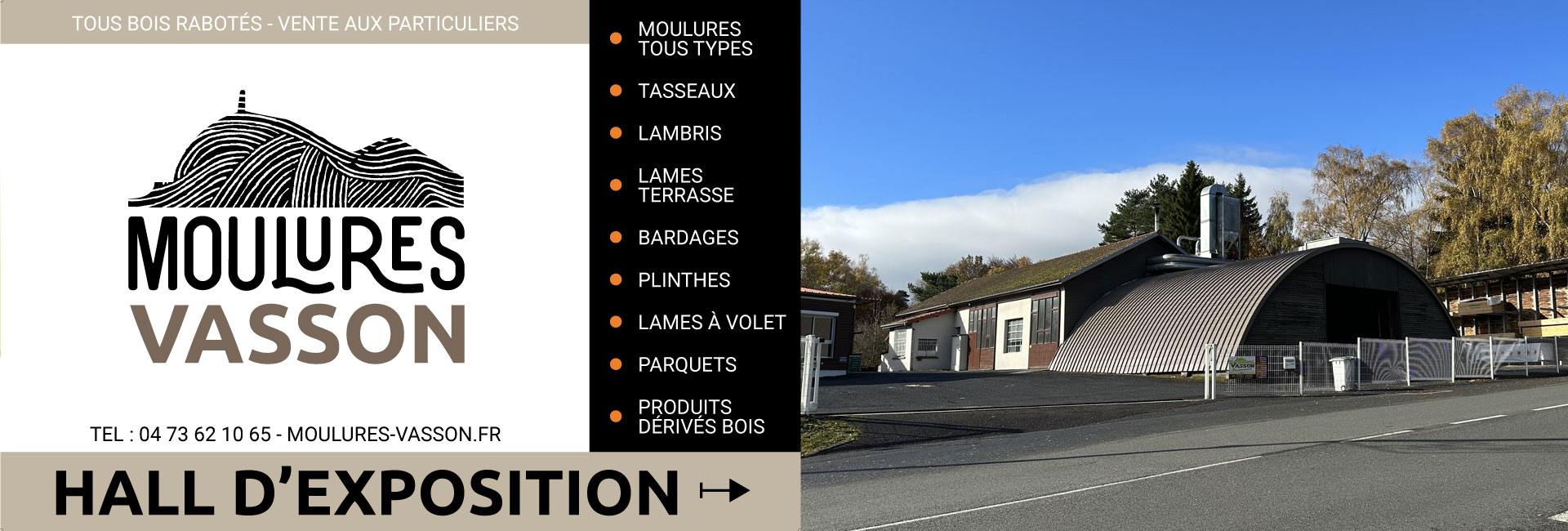 Société Moulures Vasson, votre solution pour la découpe de bois dans le format qui vous convient